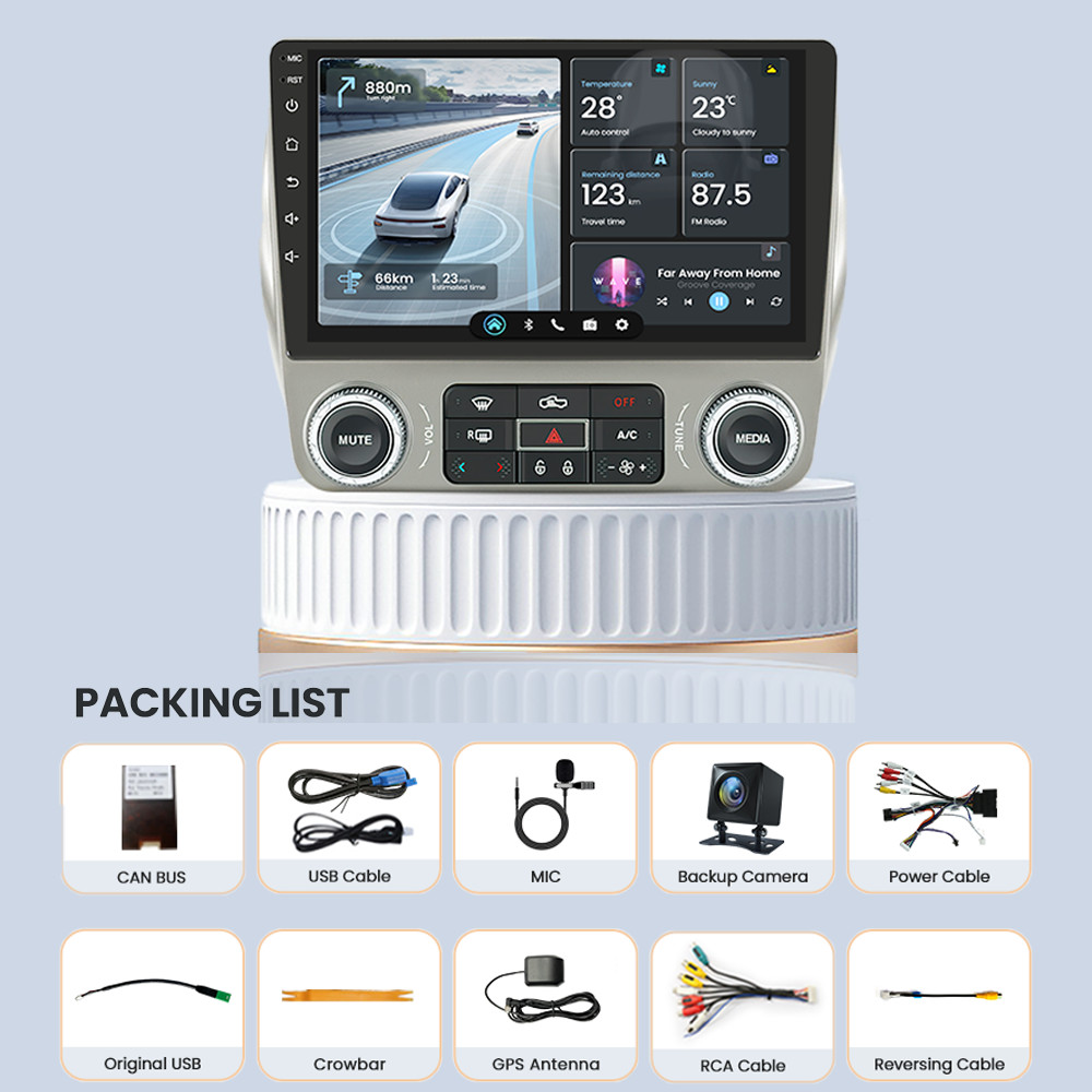 For Chevrolet Camaro 2010-2015 Apple Carplay Android Car Radio Stereo GPS FM RDS