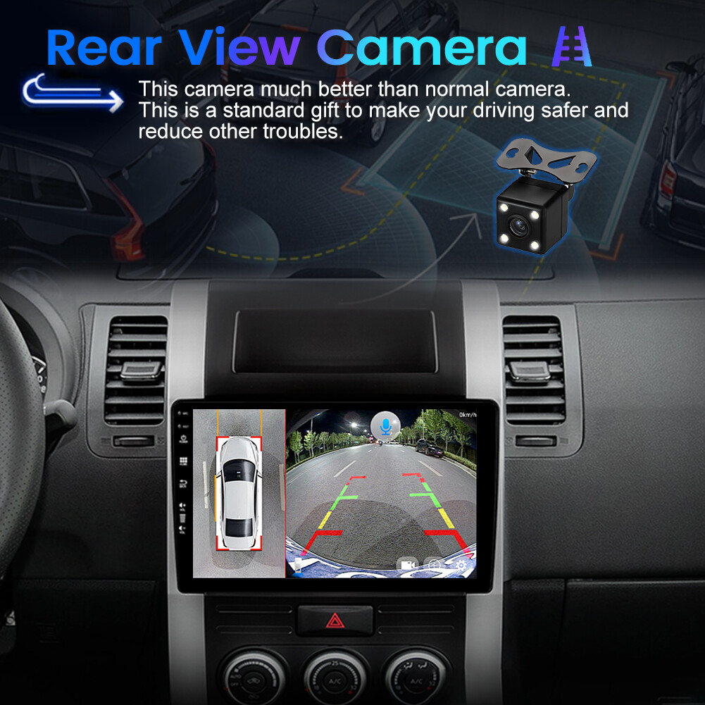 4GB+64GB Car Stereo Radio CarPlay For Nissan X-Trail T31 Android Navi DSP AHD BT