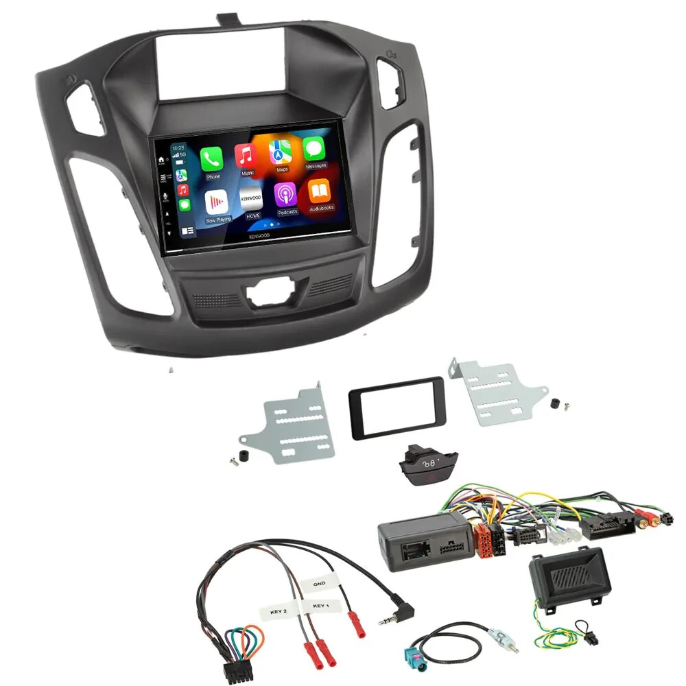 Kenwood DMX7722DABS Stereo Carplay Android Upgrade for Ford Focus Mk3 2011-2014