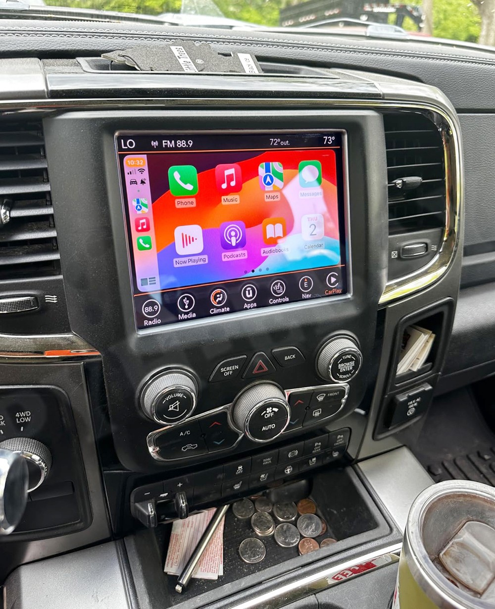 For 2013-2019 Dodge Ram 1500 2500 3500 Andorid 14 Carplay Radio FM RDS GPS WIFI