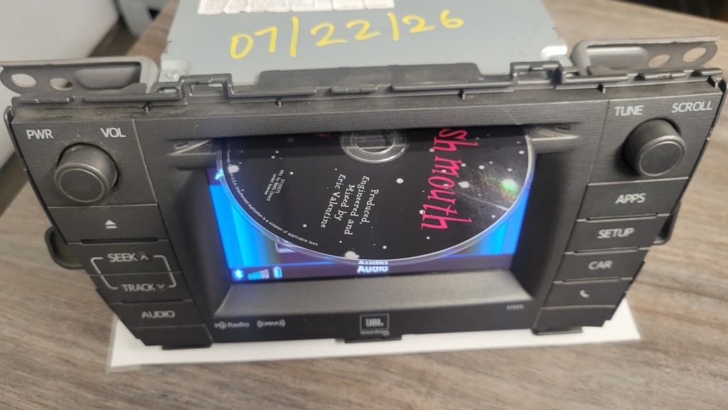 2012-2015 Toyota Prius JBL Navigation Touchscreen Radio GPS OEM 86140-47180