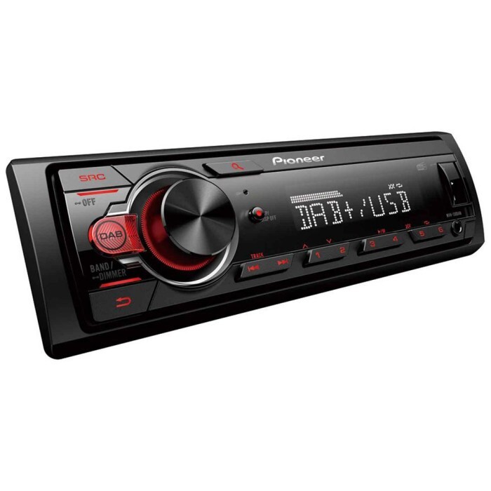 Pioneer MVH-130DAB Car Radio Media Player Front Usb Aux In Digital Dab Radio