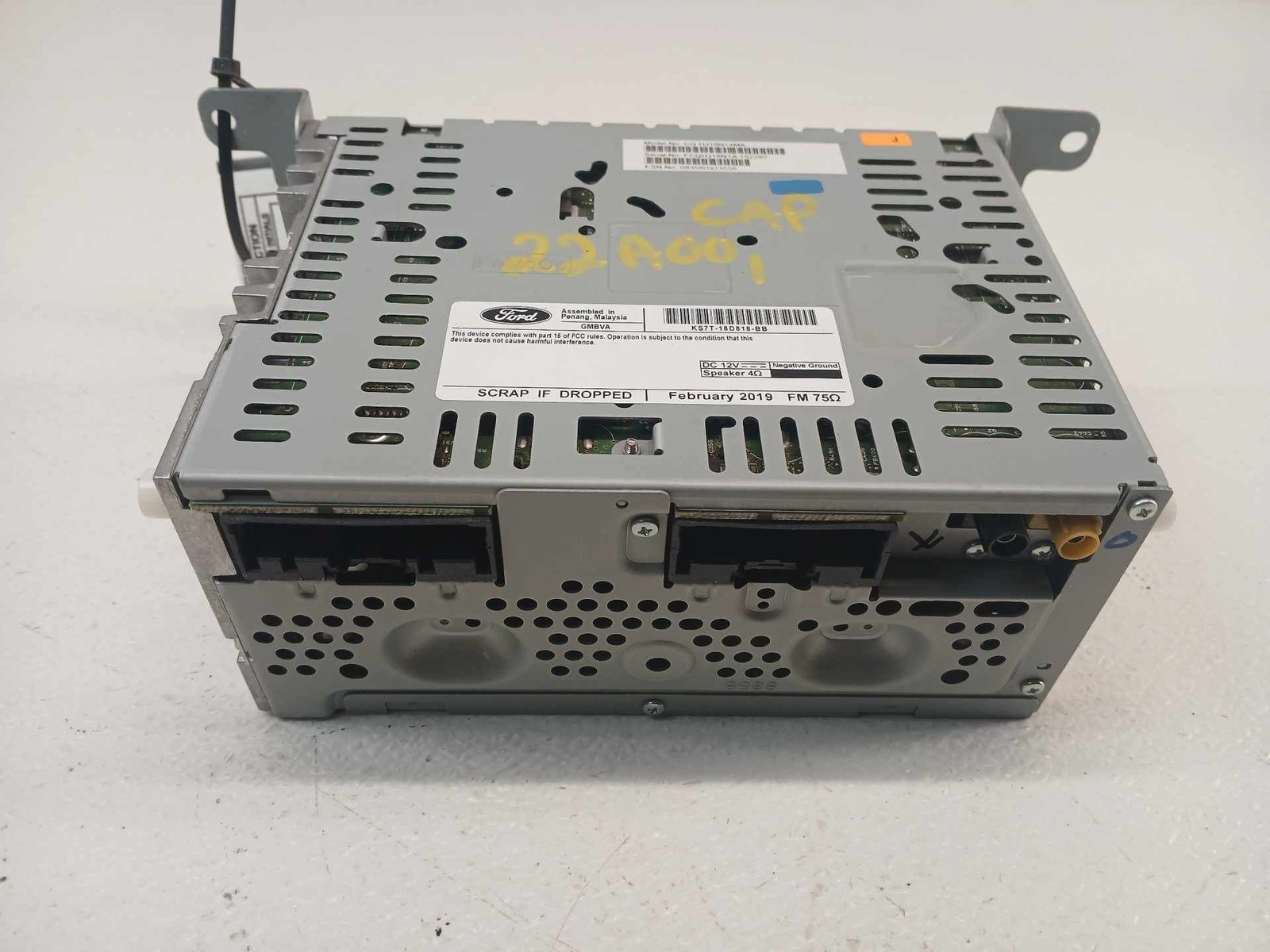 19 20 Ford Fusion Radio Receiver ID KS7T-18D818-YB **May Need Programming**