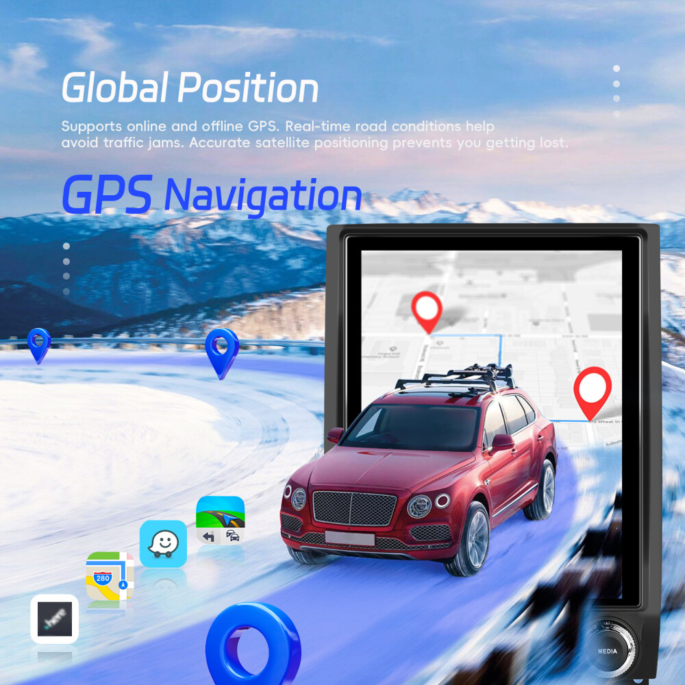For Ford Expedition 2015-2017 Android 13.0 Carplay Car Stereo Radio 8Core 4+64GB