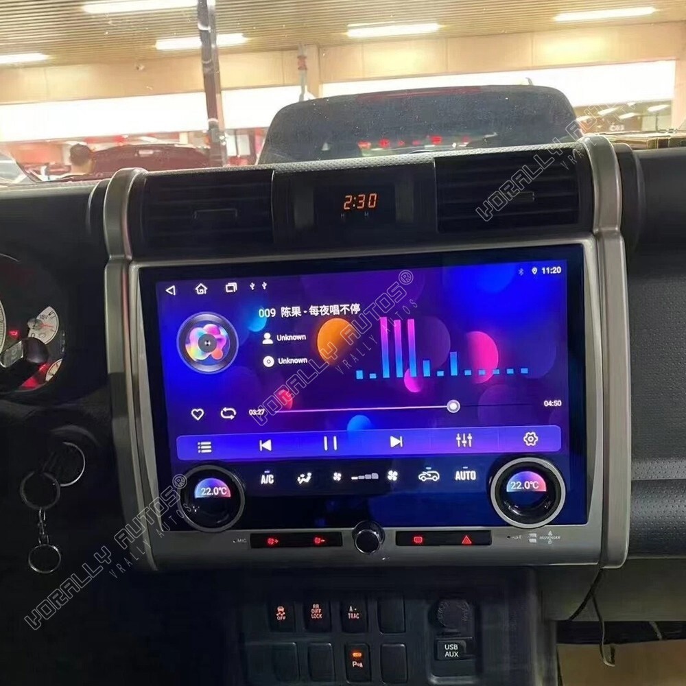4+64G For 2007-2022 Toyota FJ Cruiser 13.3″ Carplay Stereo Radio Android 15 GPS