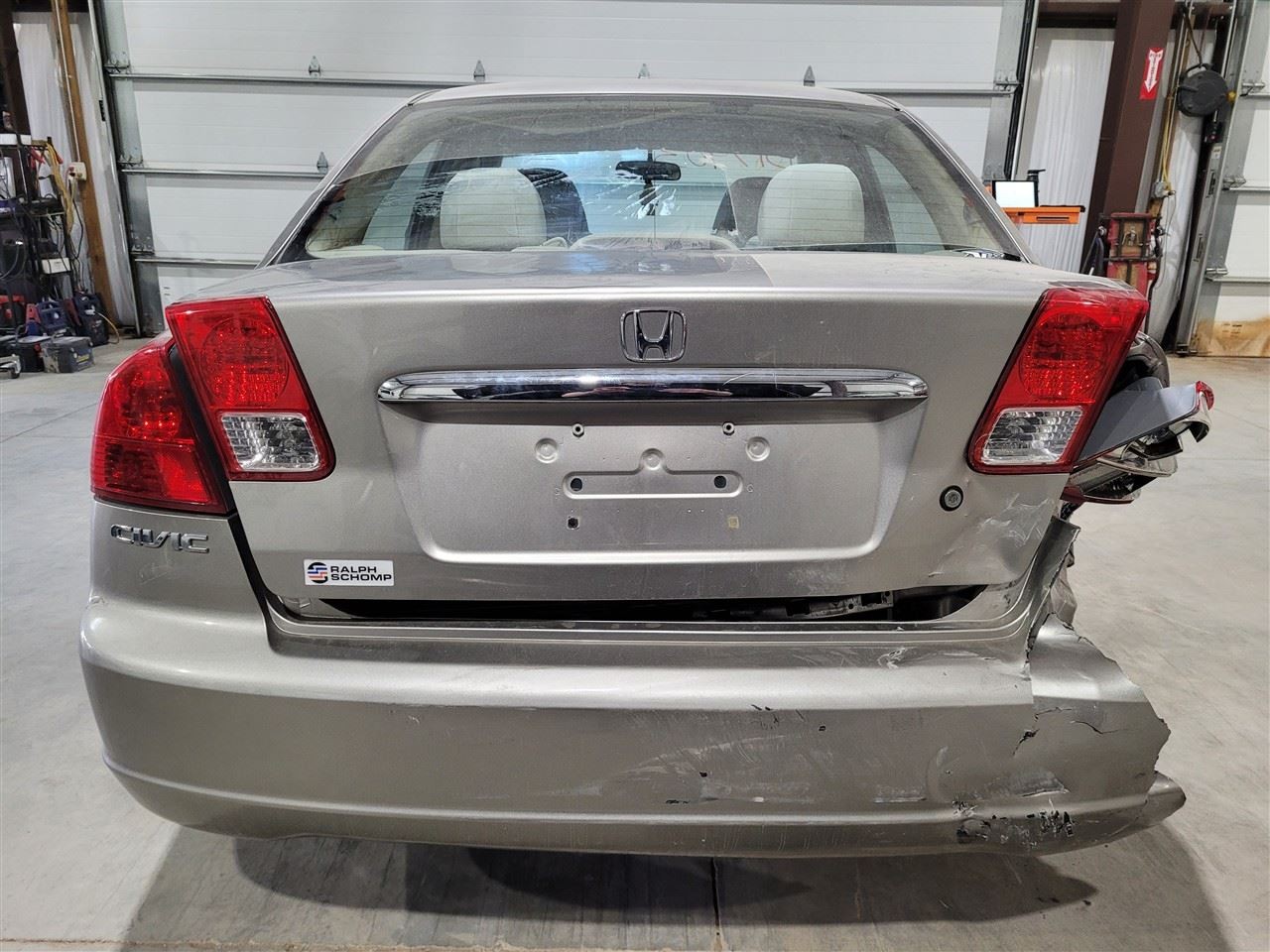 Radio Player Radio Am-fm-cd Sedan Black Face Plate Fits 02-03 CIVIC 1152080