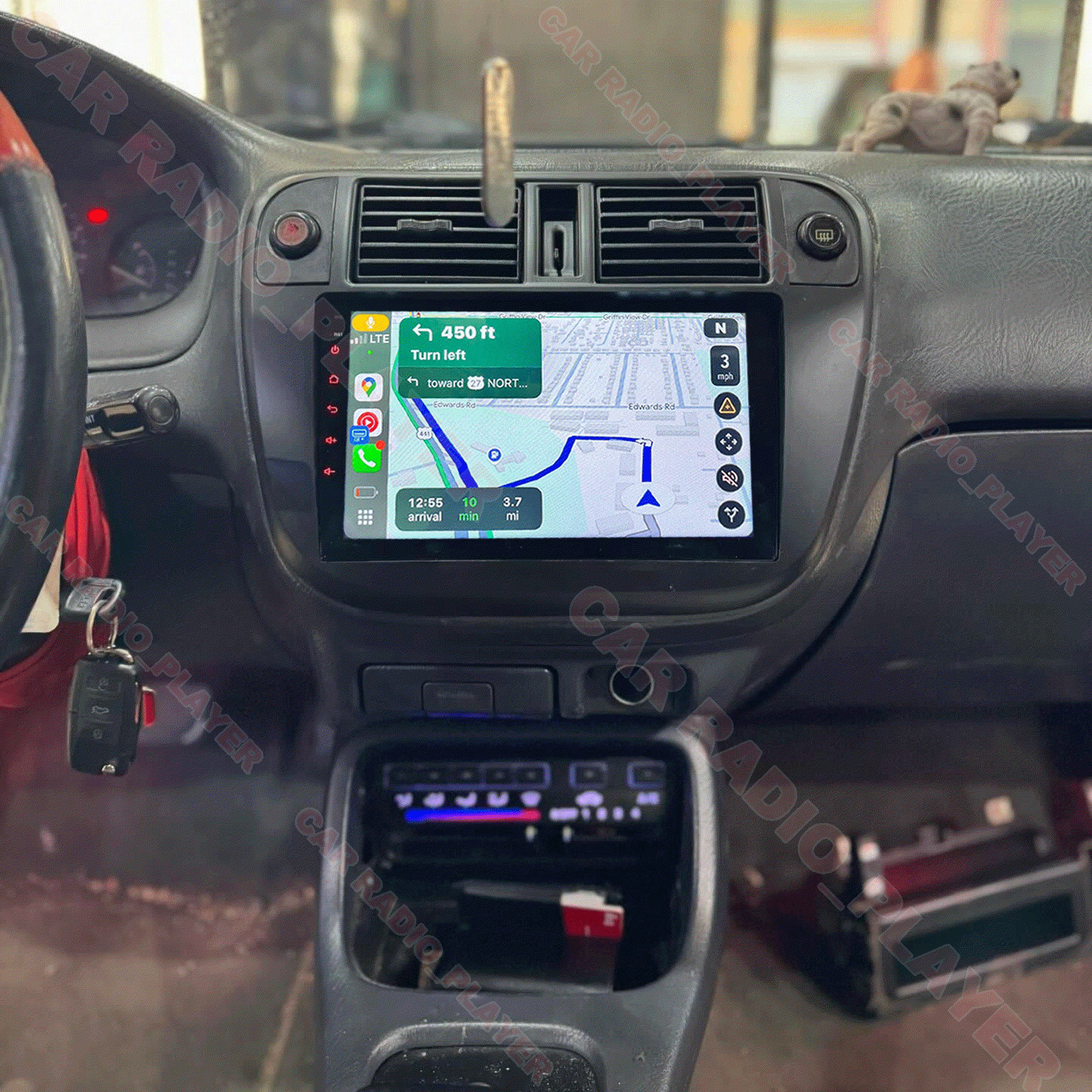 32GB Stereo Stereo For Honda Civic 1996-2001 9” Carplay GPS SAT Navi Head Unit