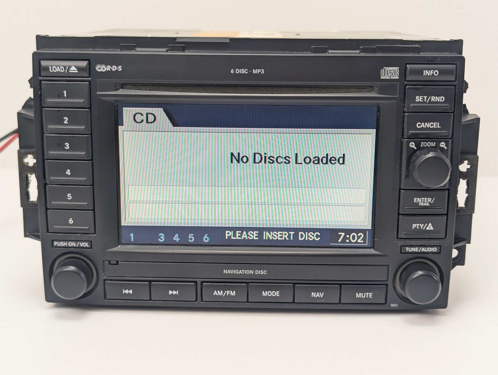 05-09 Chrysler 300 Dodge Ram Charger Dakota Jeep Radio CD Player GPS Navigation
