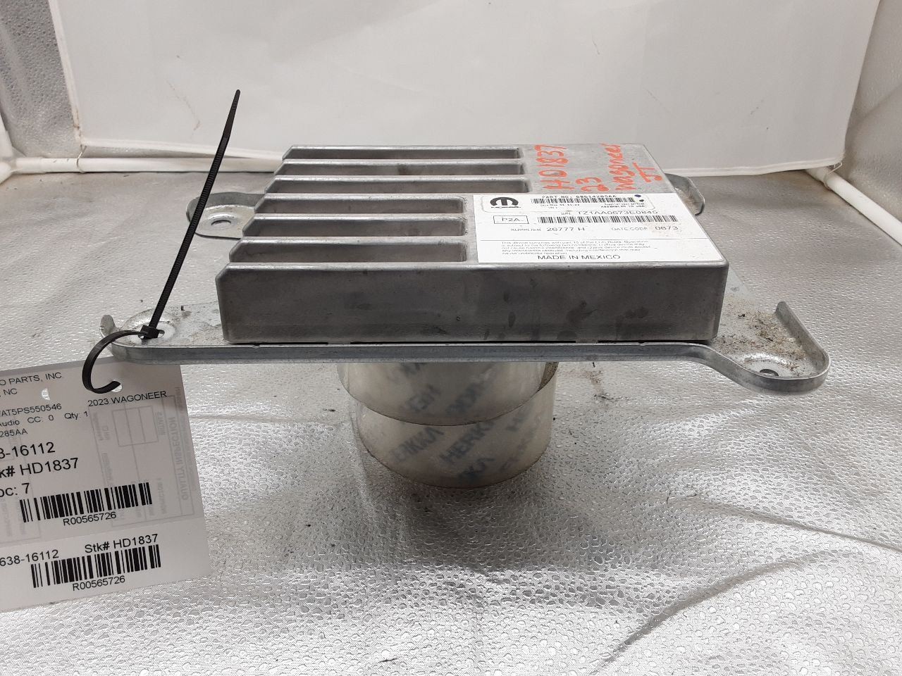 2022-2024 JEEP GRAND WAGONEER AUDIO SOUND SYSTEM AMPLIFIER MODULE 68614285AA