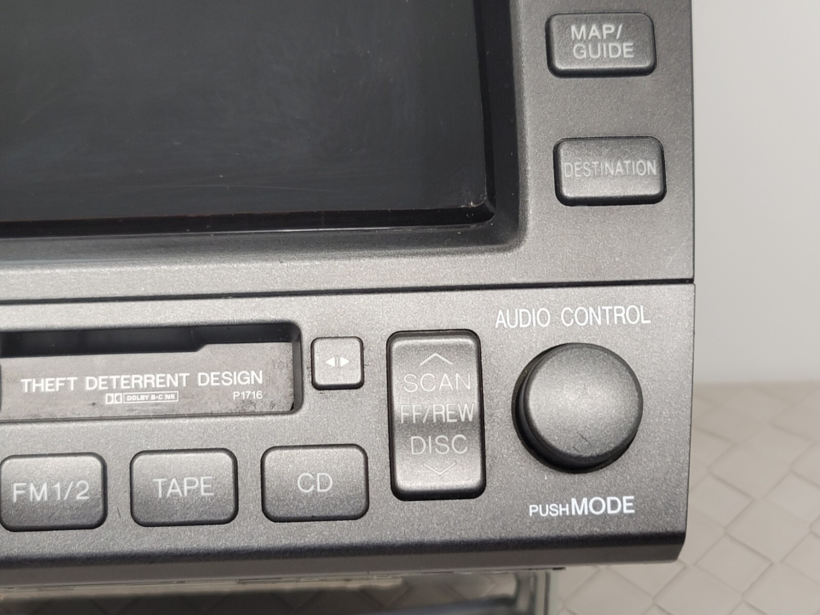 SCREEN NOT WORKING AS IS* 98-01 Lexus gs300 gs400 GPS Radio Cassette CD Climate