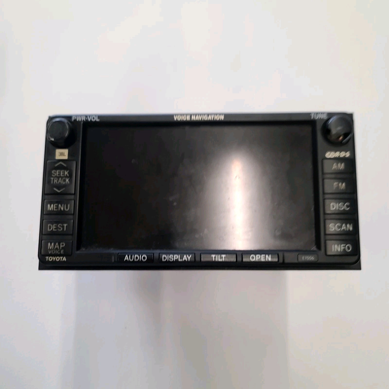 04-07 Toyota Tundra Sequoia AM FM JBL E7006 Navigation 86120-0C160 DW468100-0170