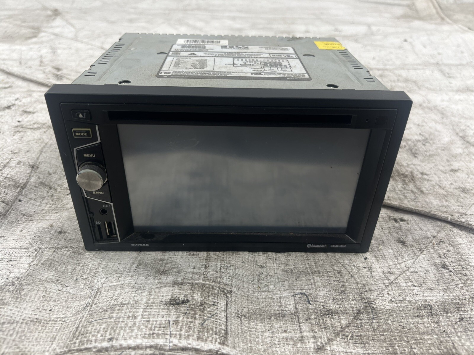 Boss BV755B Stereo Radio Head Unit Double Din Receiver