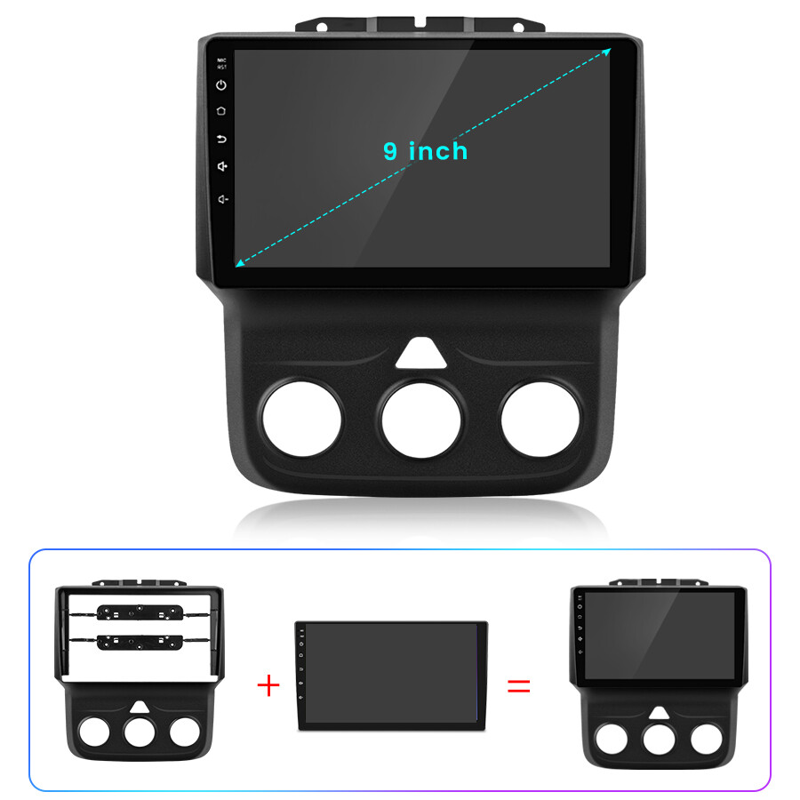 For Dodge RAM 1500 2500 3500 2013 2014 2015 2016 2017 2018 Car Stereo Radio GPS