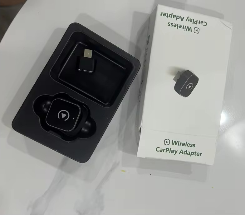 Wireless CarPlay Adapter for Apple iPhone & Android Auto USB Adapter Plug & Play