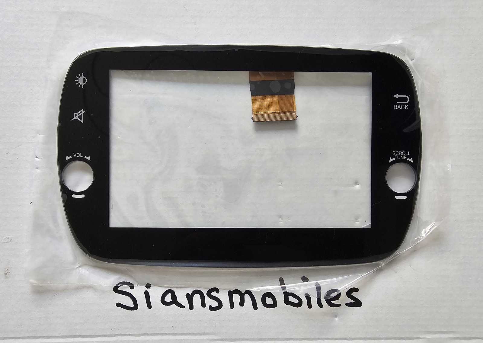 Fiat 500 Abarth 2017-2024 Head Unit Sat Nav Touch Panel Digitizer Screen 7″ UK