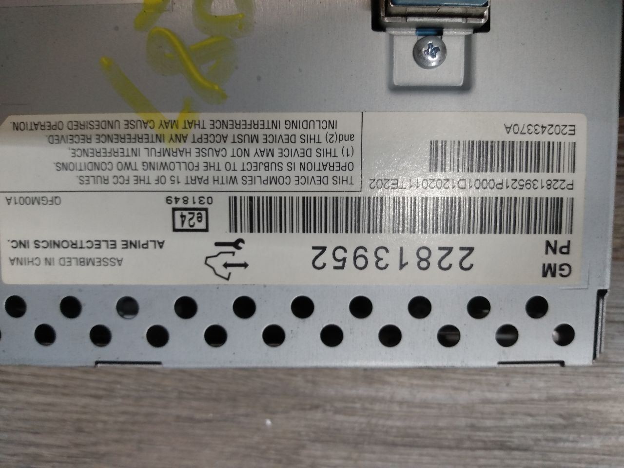 Info-GPS-TV Screen Information Display Screen Fits 11-15 VOLT 1107797