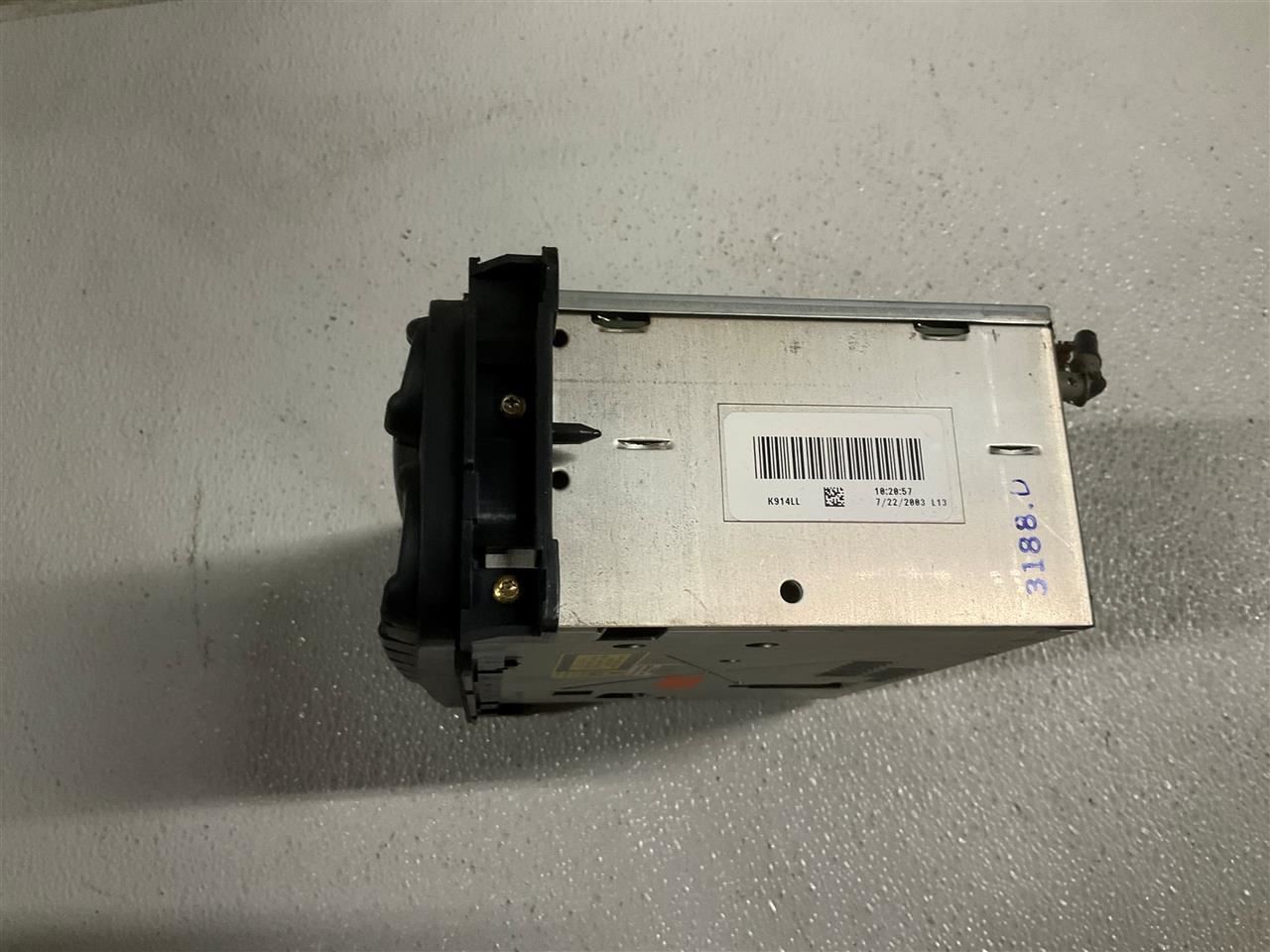 Audio Equipment Radio Receiver Radio ID Rbk Fits 02-07 CARAVAN 2243540