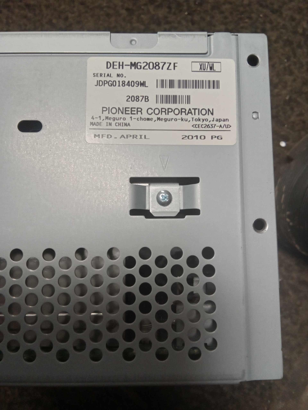 OEM RADIO RECEIVER LINCOLN MKX 09 10 2009 2010