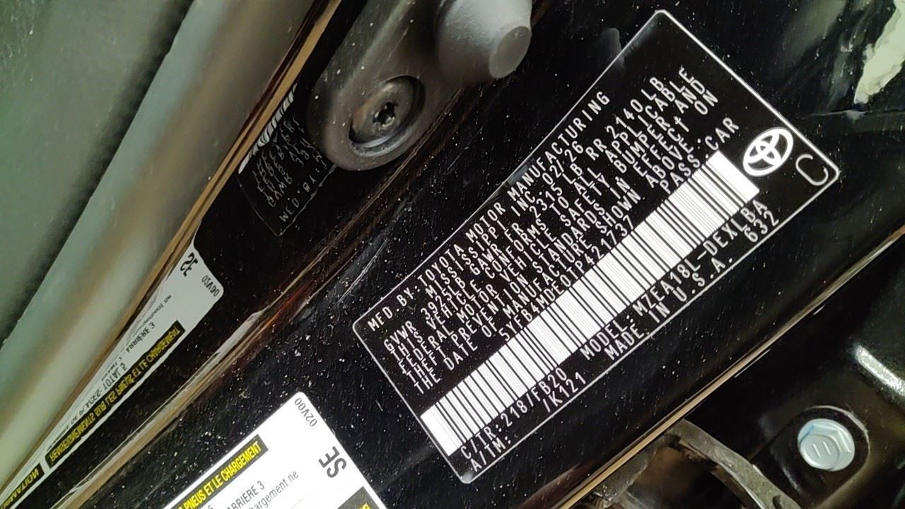 COROLLA 2026 Audio Equipment Radio 7168862