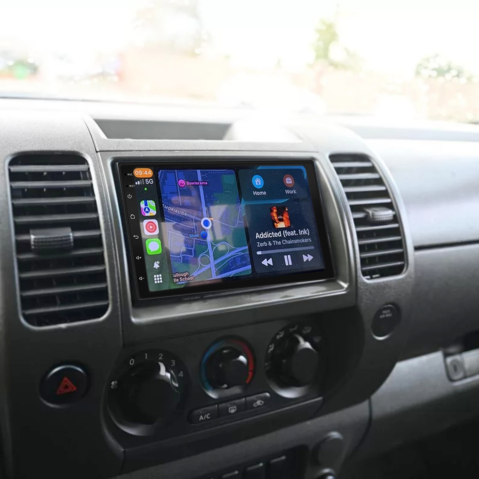 7″ For Nissan Frontier 2005-2009 Carplay Stereo Radio Android15 Navi BT GPS WiFi