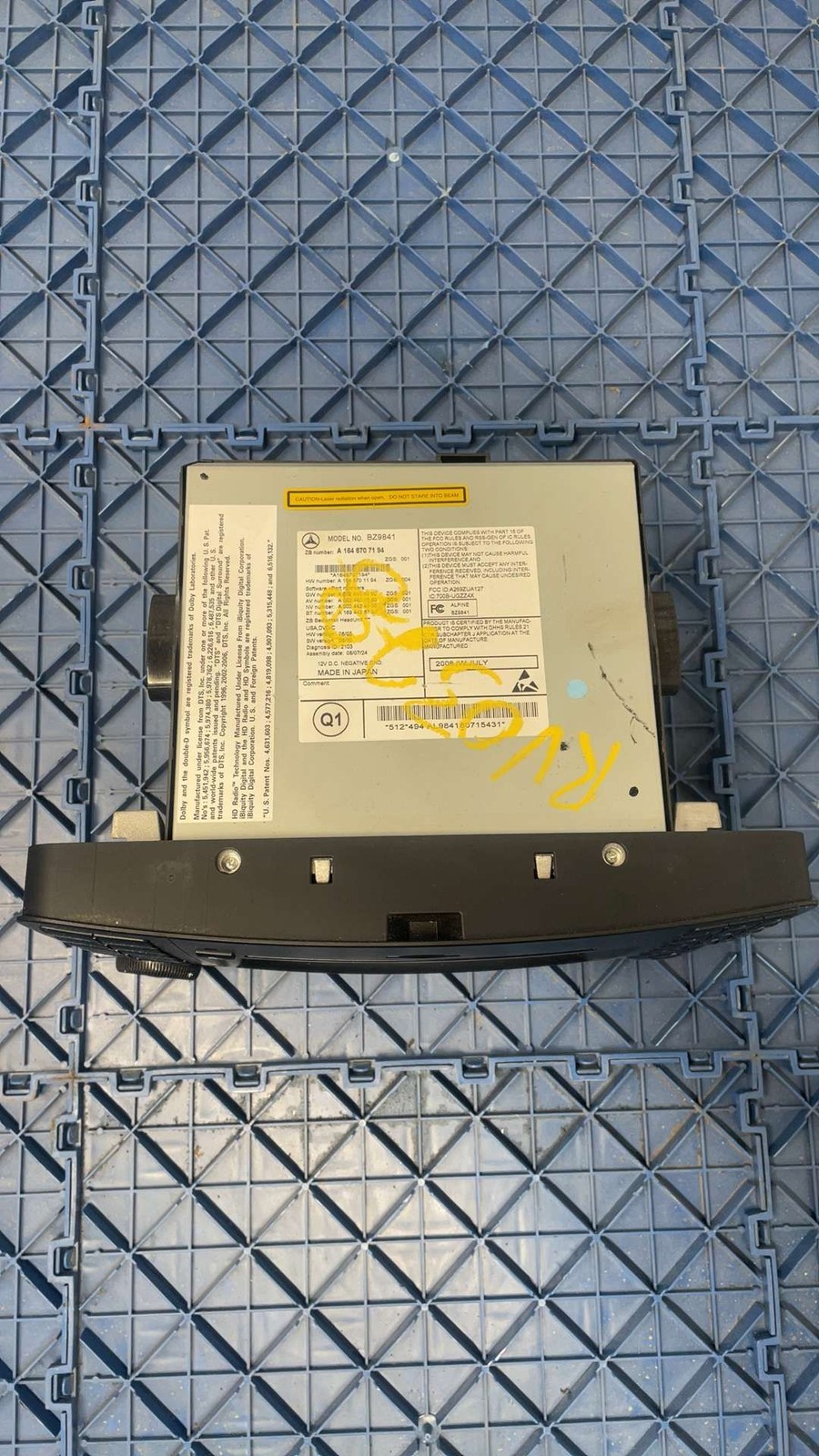 09 MERCEDES ML SERIES Radio 164 Type Ml350 Receiver Standard Radio