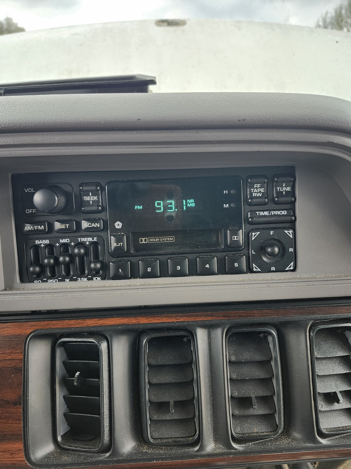 1989 – 1994 DODGE RAM 5.9 CUMMINS 1st Gen Factory Radio Tape Player OEM Tested!!