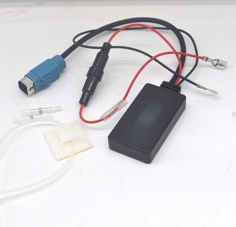 BLUETOOTH adaptor AUX in D-shape for Alpine CDA-118M iDA-X100M CDA-9886m Marine