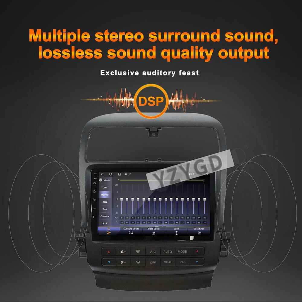 For Acura TSX 2004-2008 Car Multimedia Radio CarPlay Stereo Video GPS Android 4G