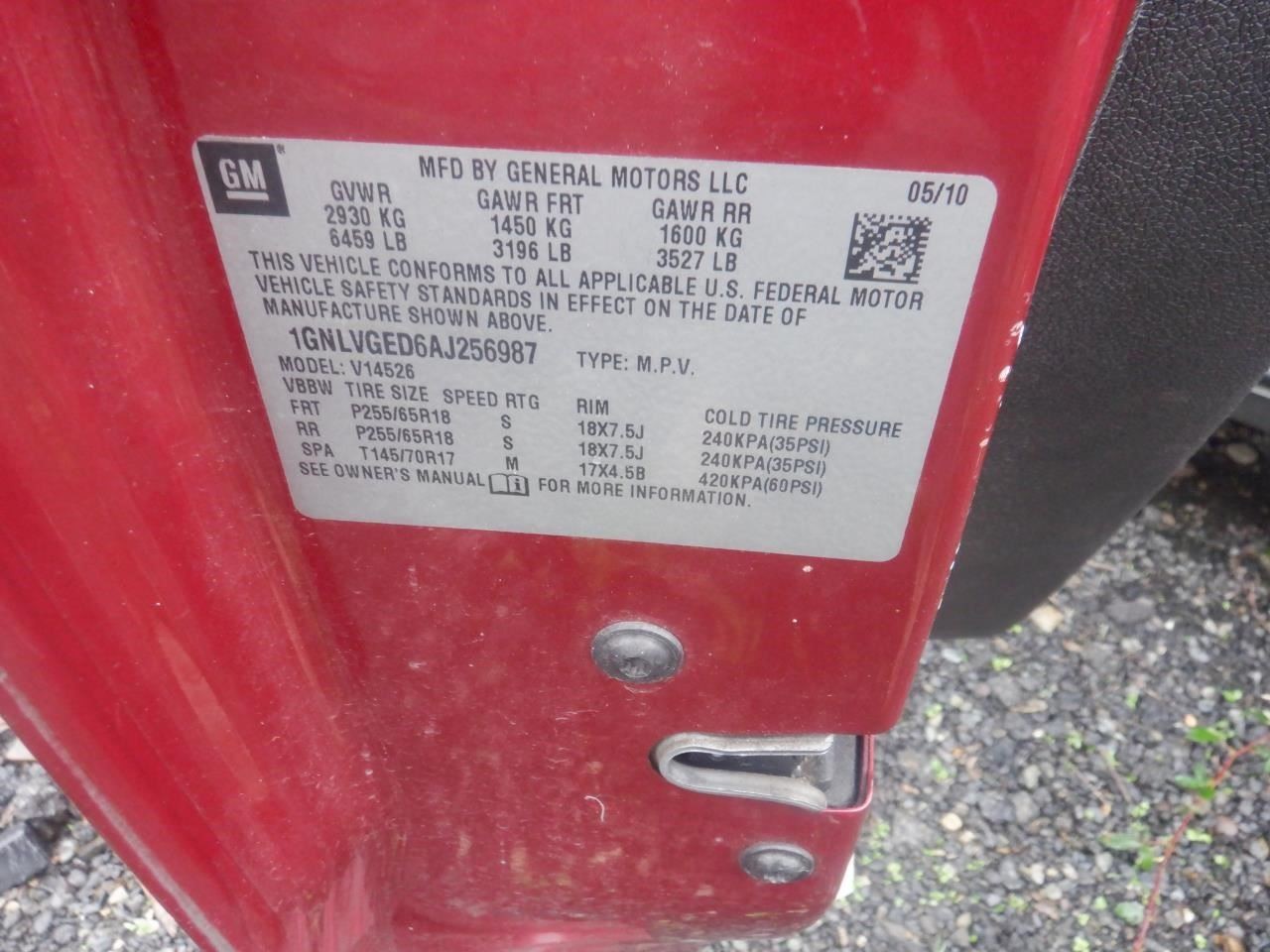 Audio Equipment Radio Opt Uui Fits 10-17 TRAVERSE 31472257