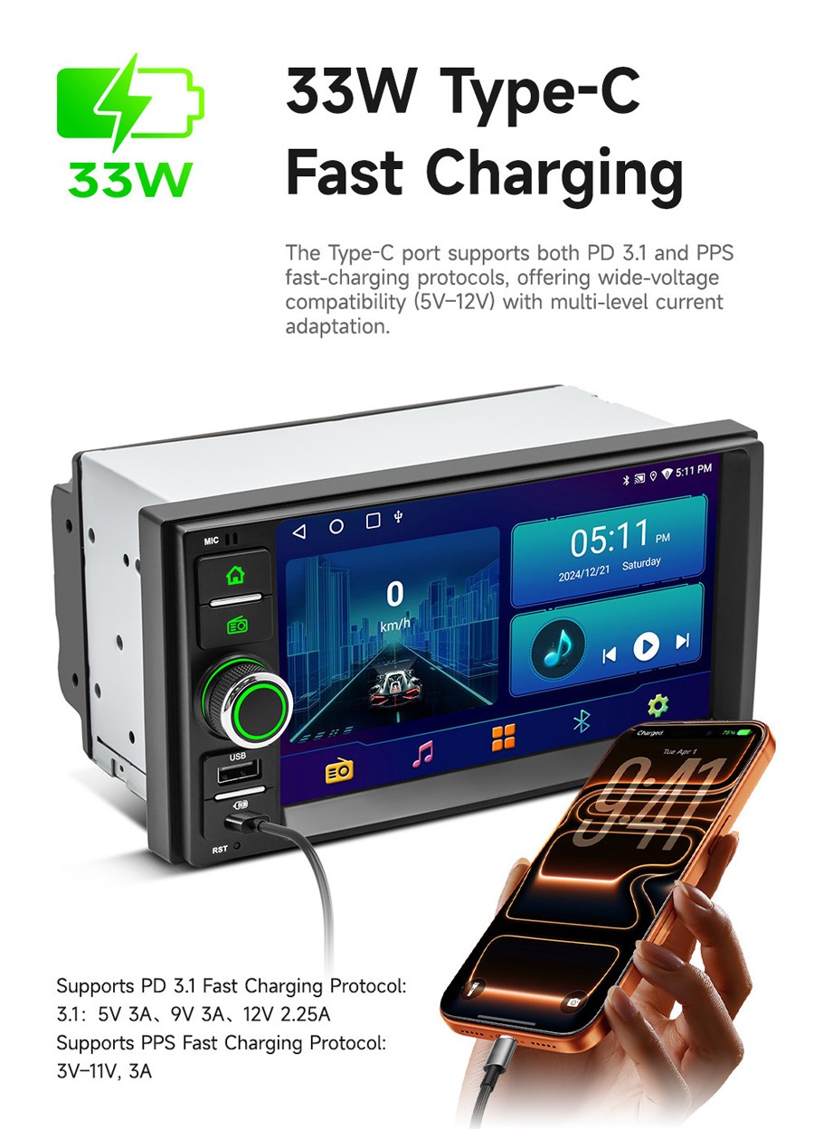 For Nissan NV 2500 Standard Cargo CarPlay Android 15 GPS Car Stereo BT RDS 64GB