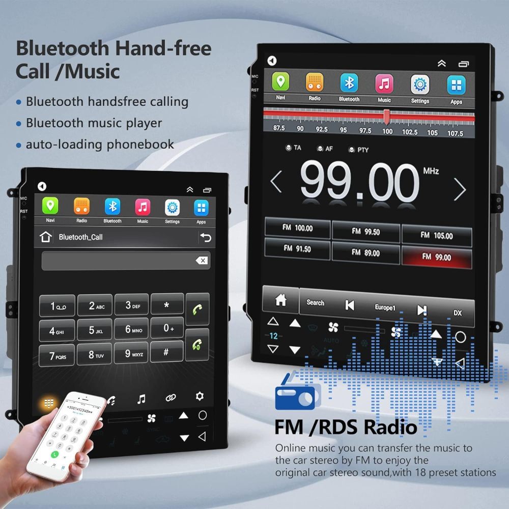 PLUG &PLAY Car Stereo Radio Android Auto Carplay For Cadillac Escalade 2007-2014