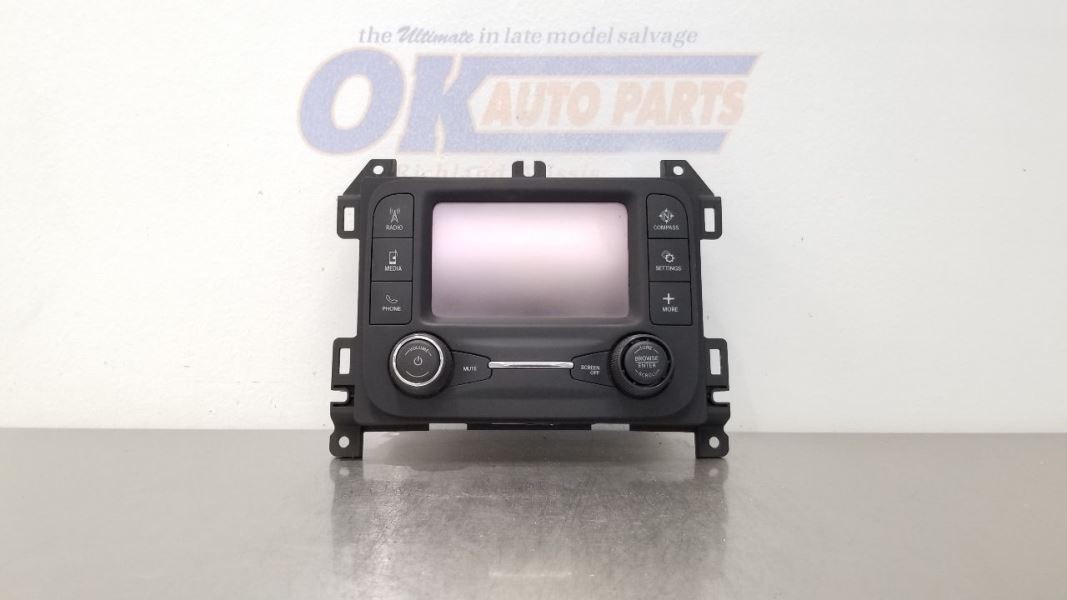 19 JEEP WRANGLER JL JLU RADIO RECEIVER HEAD UNIT 5″ DISPLAY SCREEN 68420234AC