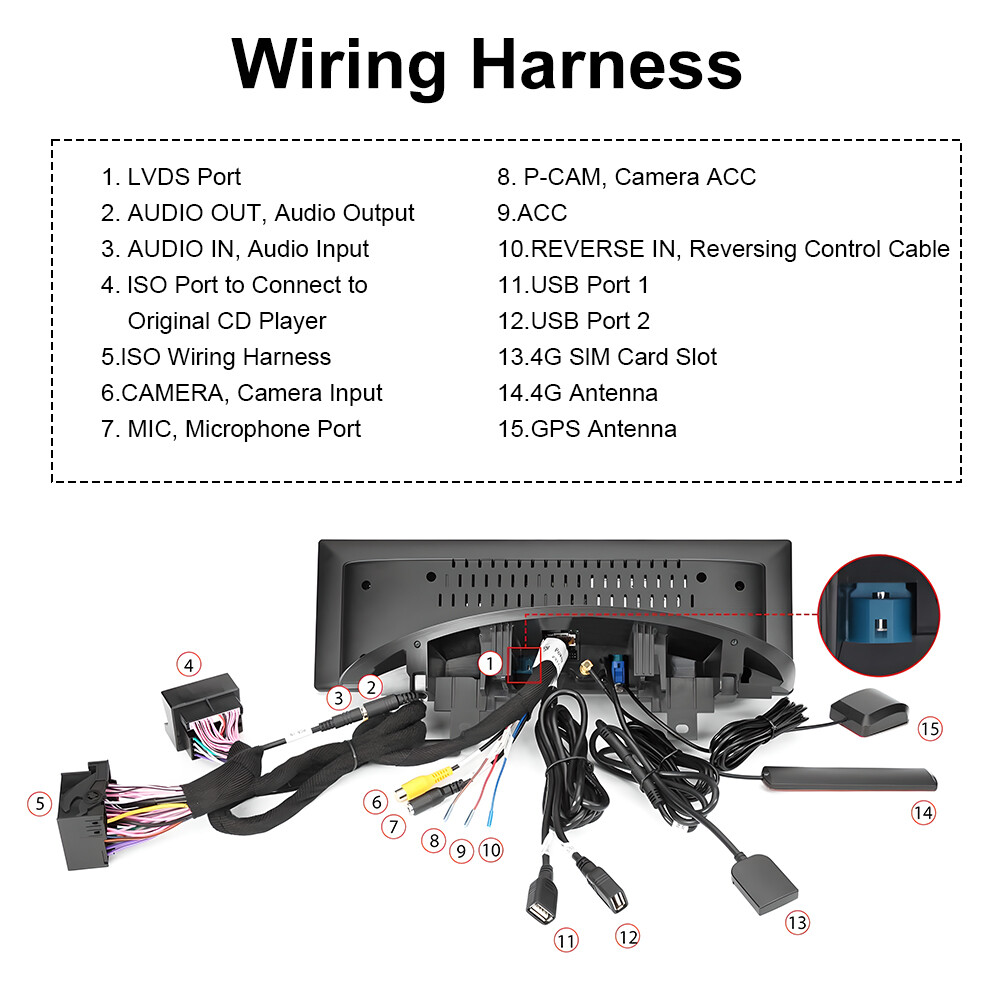14.9” Android14 Display CarPlay BMW 5 Series F10 F11 CIC 2010 – 2012 G30 4G GPS