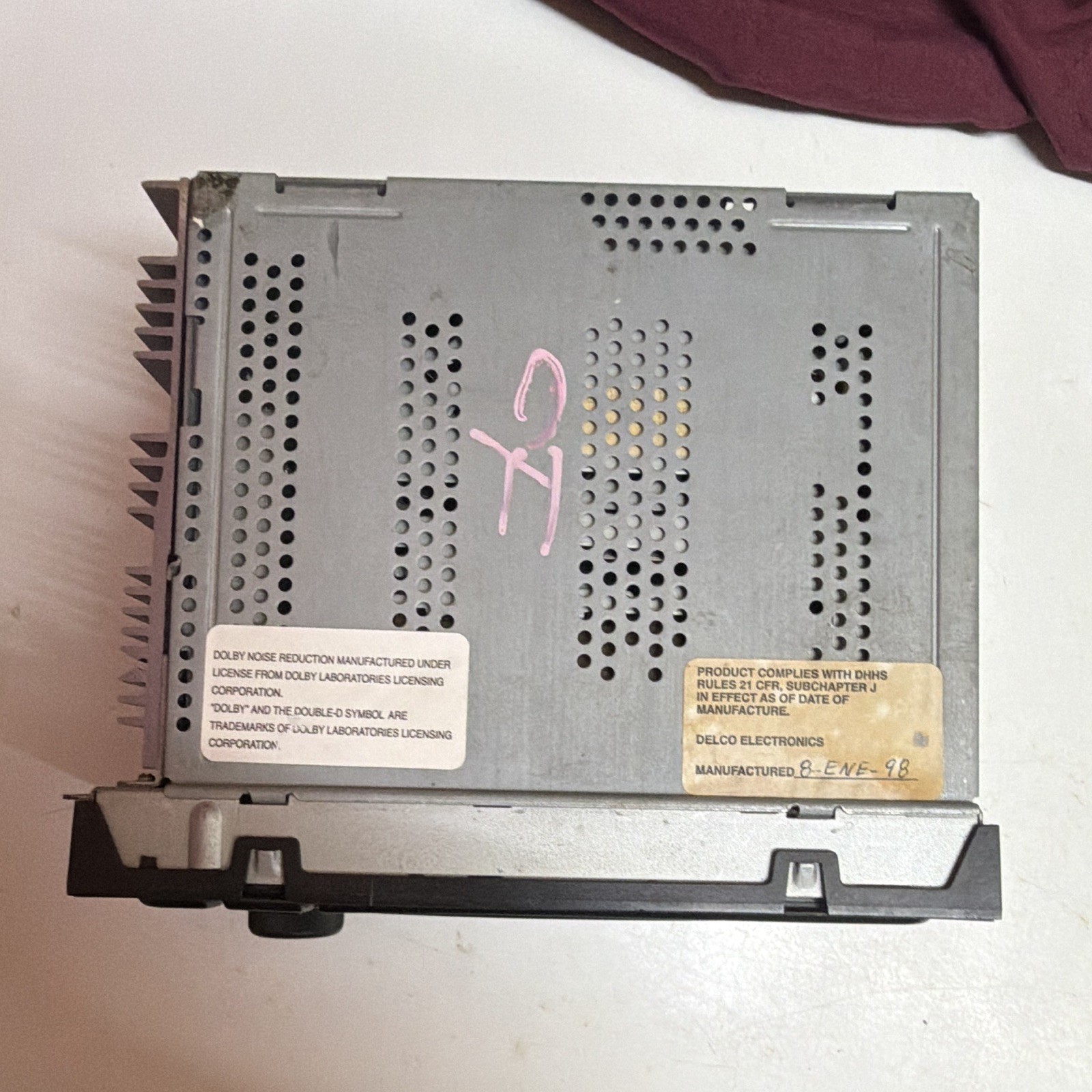 1997-2000 GM RADIO Cassette-CD Player AC Delco