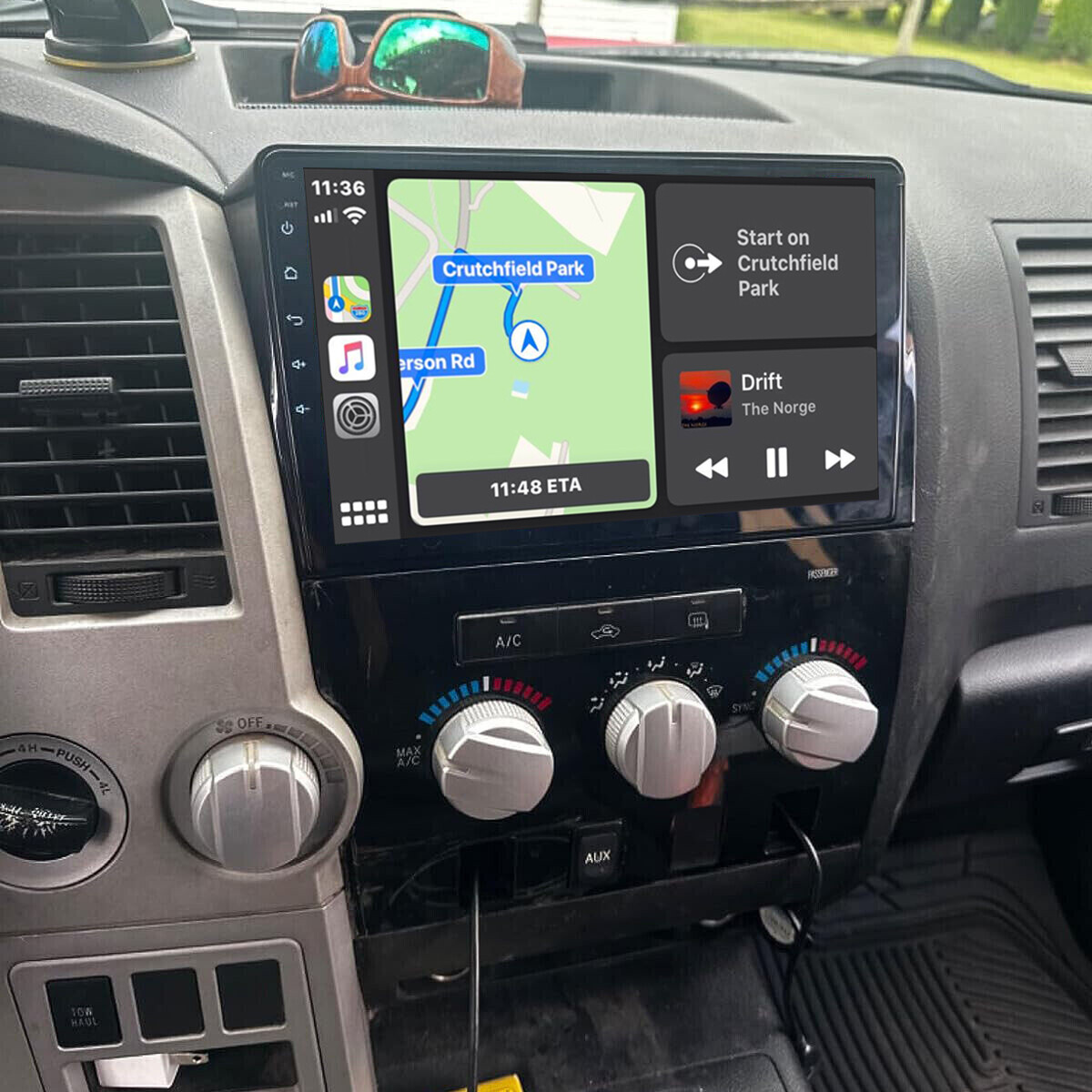 Car Radio Stereo Carplay For Toyota Tundra Sequoia 2+32G 10in Player Car