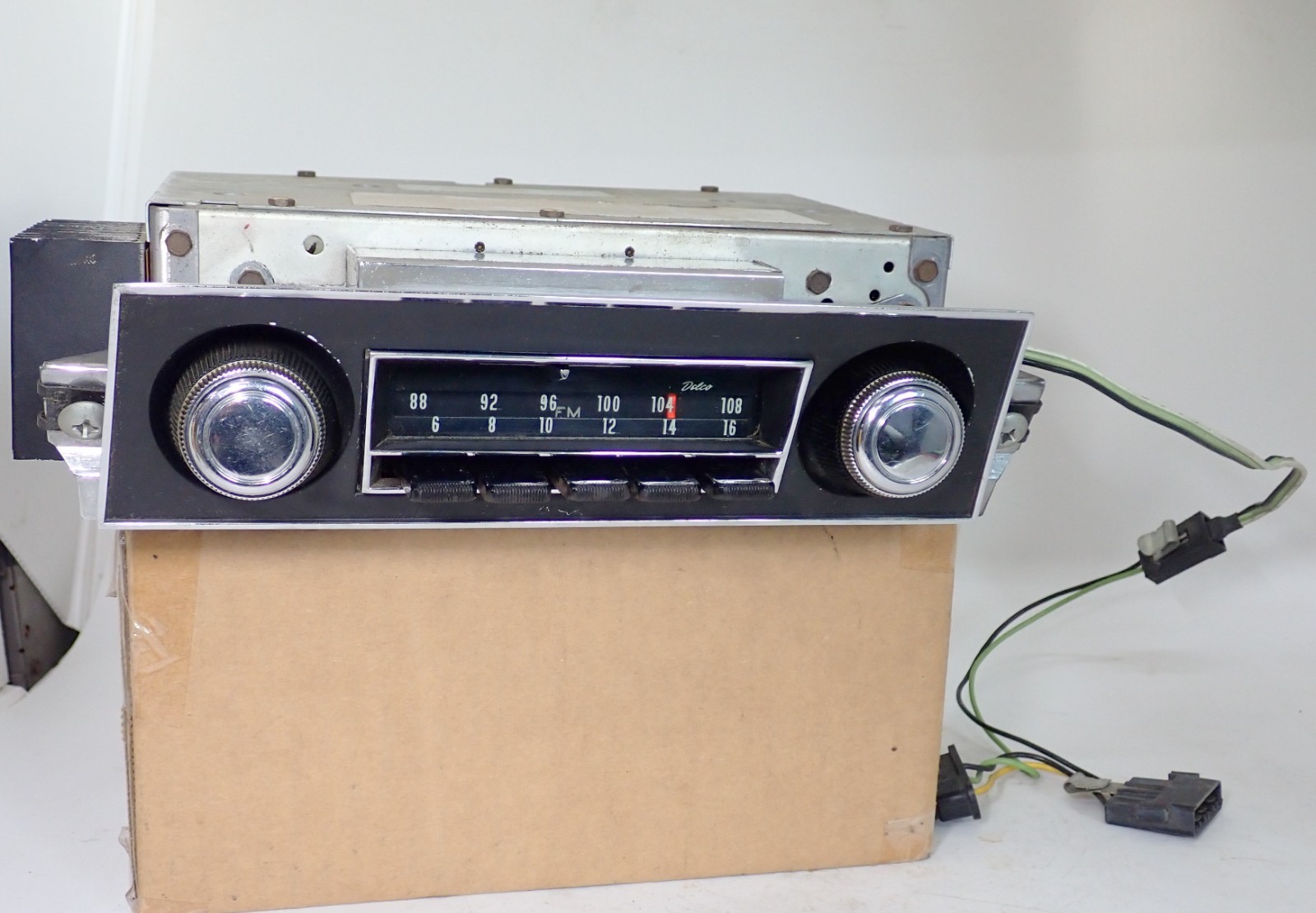 1967 1968 Camaro & Firebird AM FM Radio Delco 986824 Factory Option Works VIDEO