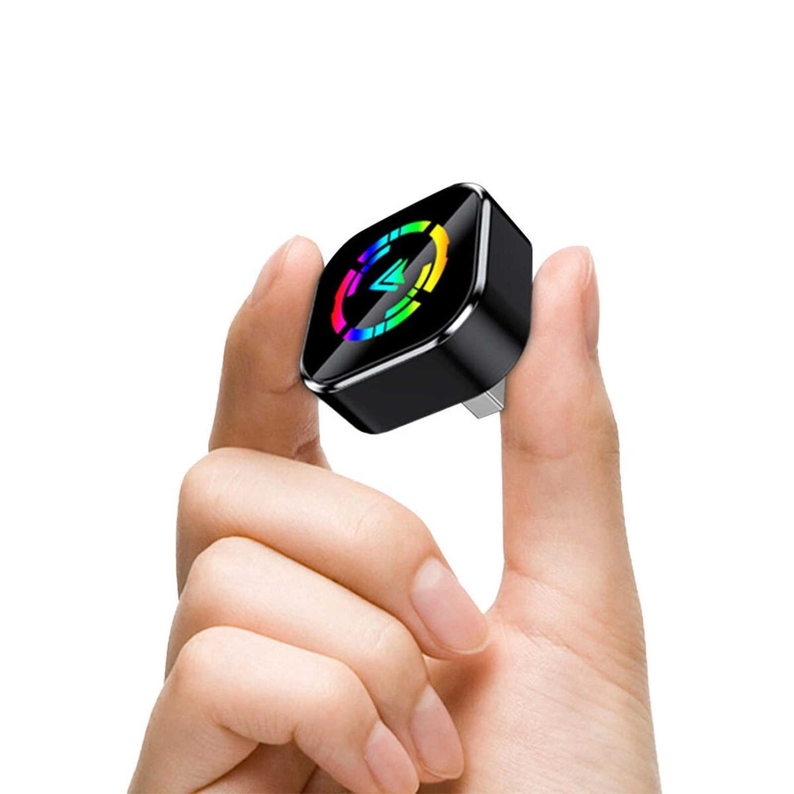 CarPlay Wireless Dongle Adapter Plug Play for iPhone iOS Android Auto Car System