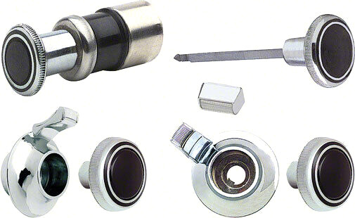 OER Stereo Radio Dash Knob Set 1969-1970 Chevelle Chevy II Nova Camaro Impala