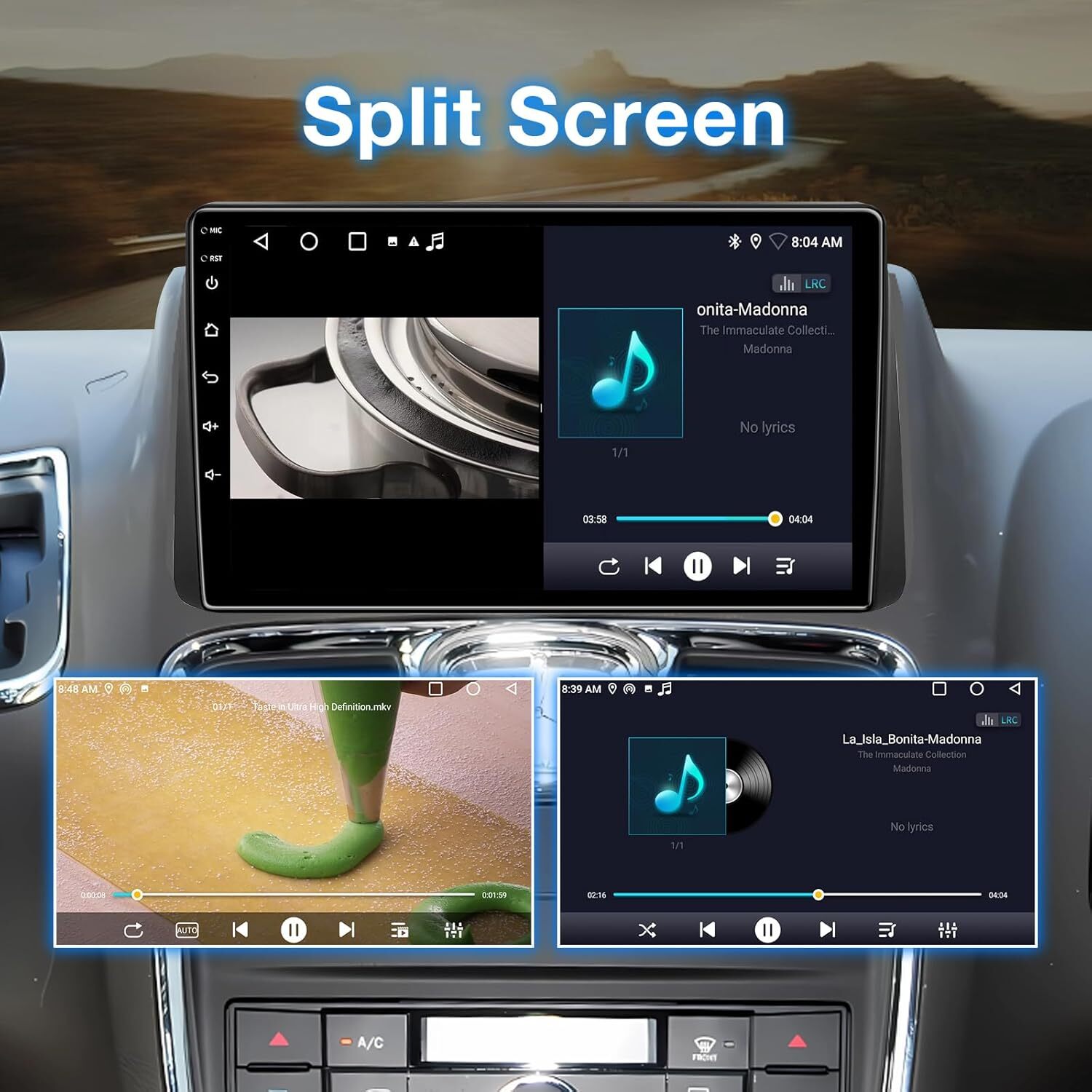 Car Stereo CarPlay for Dodge Grand Caravan & Chrysler Town & Country 2013–2016