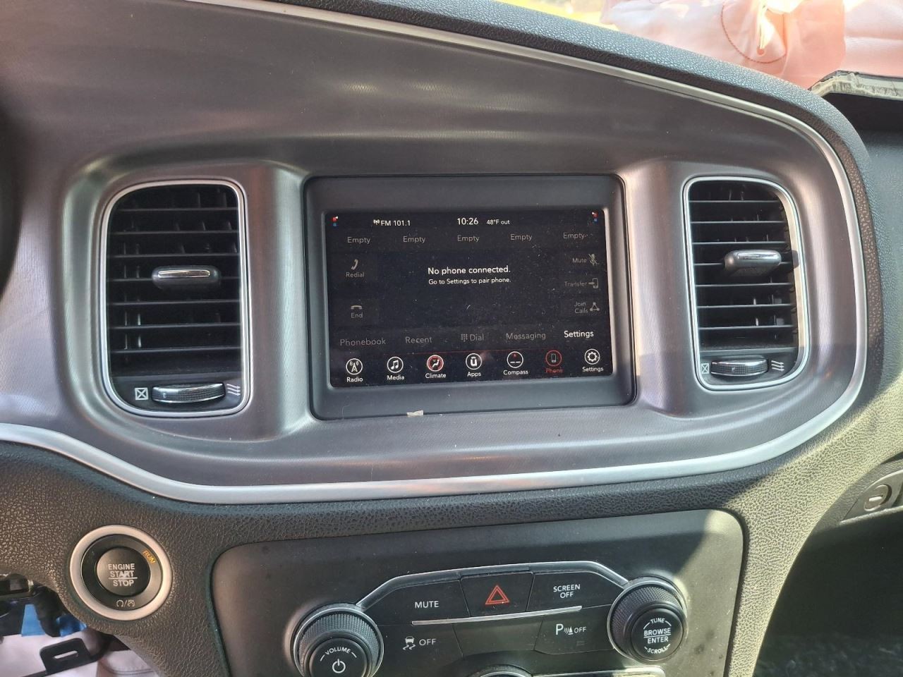 Audio Equipment Radio Display And Receiver Siriusxm Fits 18-20 CHARGER 4039516