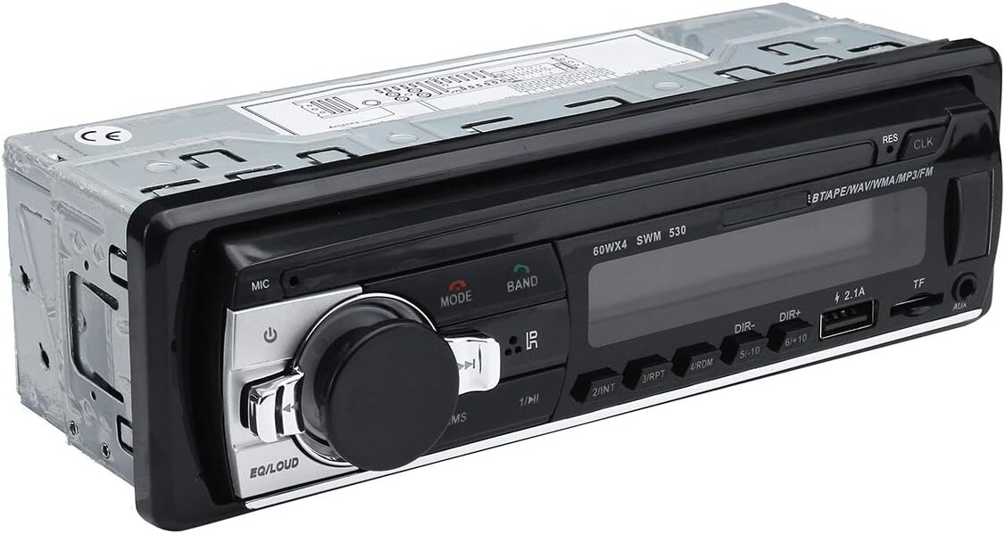 Car Radio Stereo Mp3 Player Bluetooth Hands-Free Dual Usb Aux