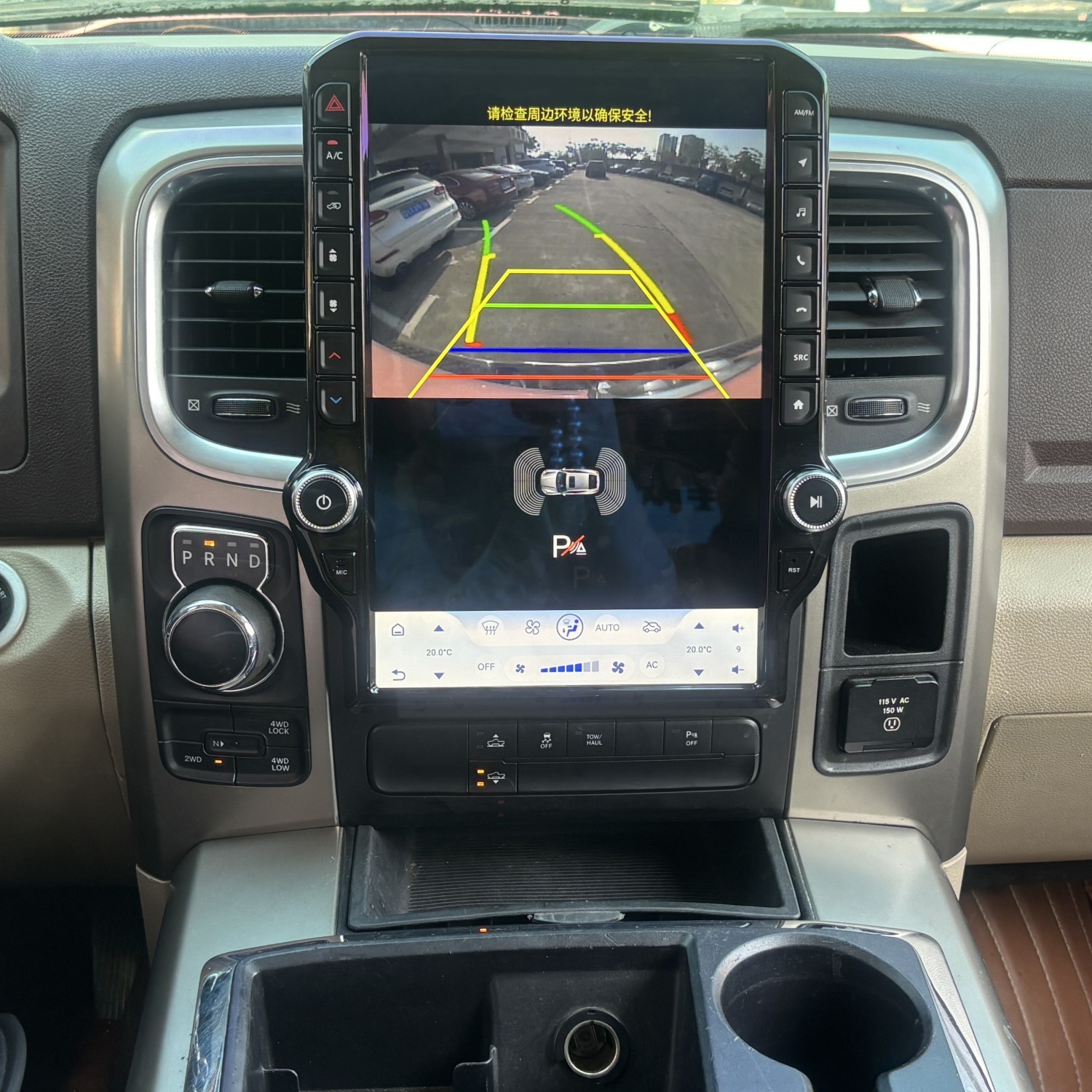 14.5″For Dodge RAM 1500 2013-2018 GPS Car stereo Radio Tesla screen carplay Unit