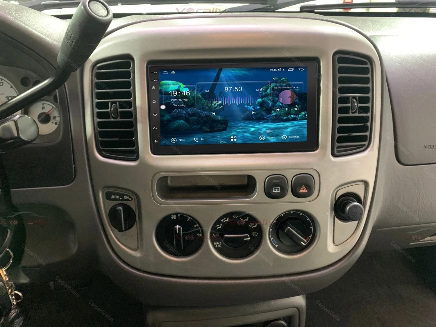 For 2001-2005 Ford Escape Apple Carplay Stereo Radio Android 15 Navi GPS Player