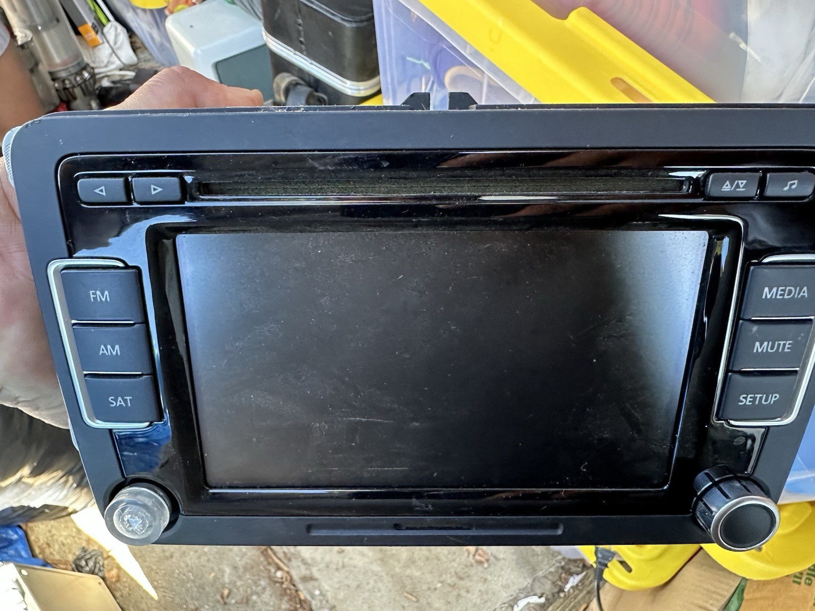 VW Golf GTI Stereo Radio Deck MK6 10-14 OEM 1K0 035 180 Ac
