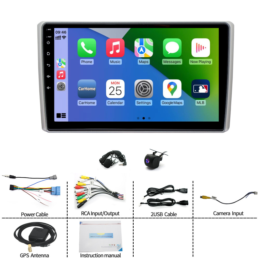 10″ For Honda Element 2003-2006 Android 15 CarPlay Stereo Radio GPS WiFi 2+64G