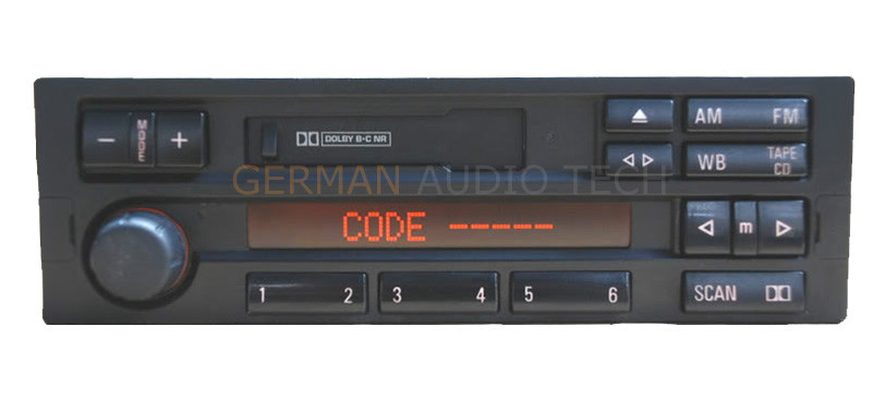 BMW C33 BUSINESS RADIO STEREO E36 M3 Z3 318i 328i 323i 323is 325i CODE INCLUDED
