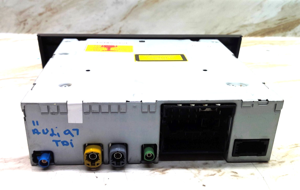 4L0035664BX 10 11 Audi Q7 Front Dash Audio Multimedia Receiver Control Unit OEM
