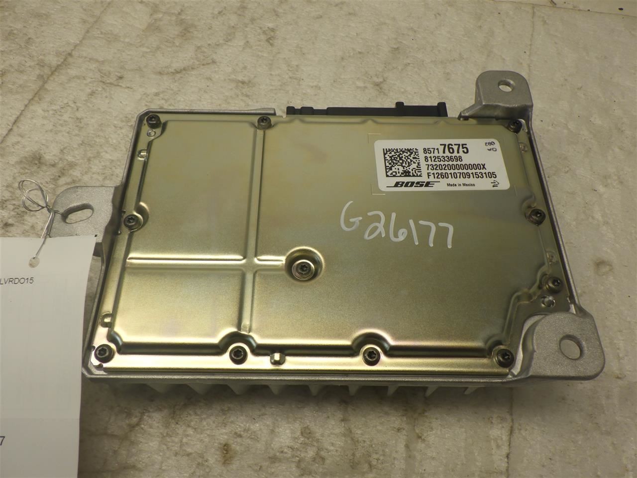 2026 Silverado 1500 LTZ Radio AMP 85717675