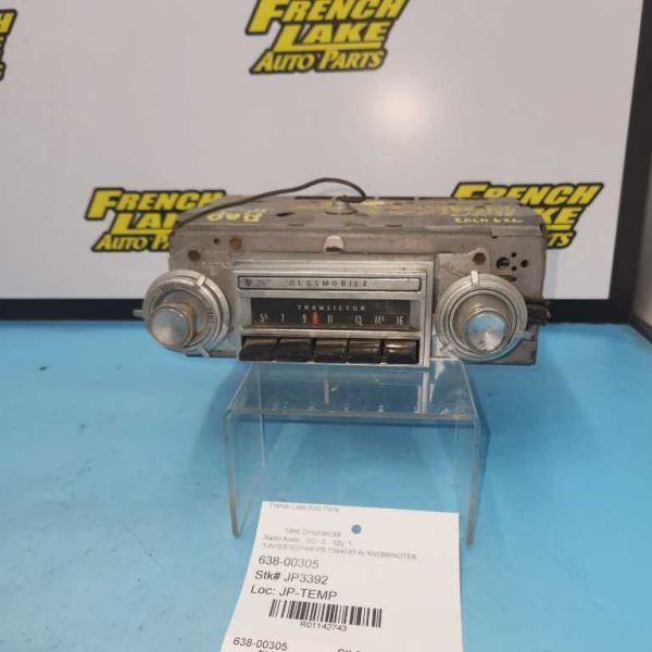 AM UNTESTED RADIO “7294743” Fits 1966 OLDSMOBILE DYNAMIC 88 1142743