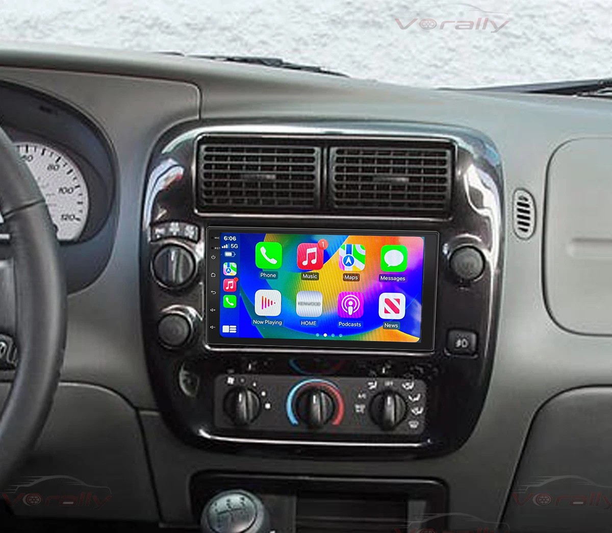 For 1999-2009 Mazda B3000 B4000 B-series Carplay Stereo Radio Android15 GPS Navi
